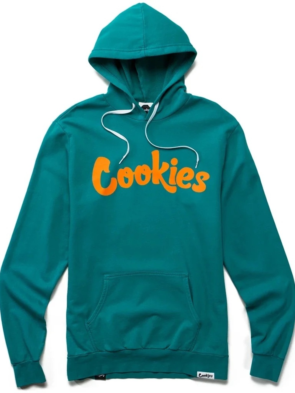 Cookies SF - Teal Hoodie Jacket with Orange Logo